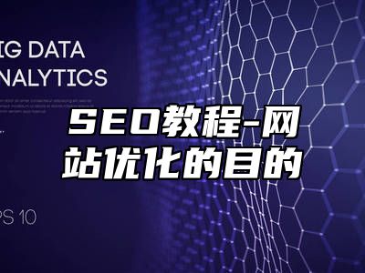 网站SEO-网站优化的目的_站长助手